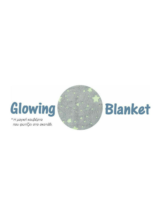 Das Home Blanket Cot 4771 Fleece Gray 110x150cm