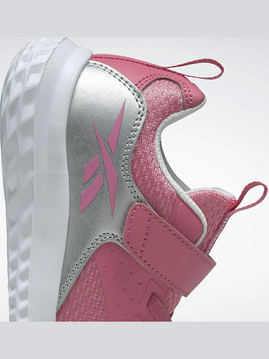 Rush Runner Incaltaminte Sport Copii Alergare cu Închidere Hoop & Loop Roz Astro / Argintiu Metalic / Alb Nor