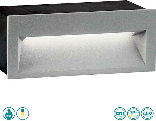 Viokef Theta Στεγανή Πλαφονιέρα LED 4W 3000K 16x8.5εκ.
