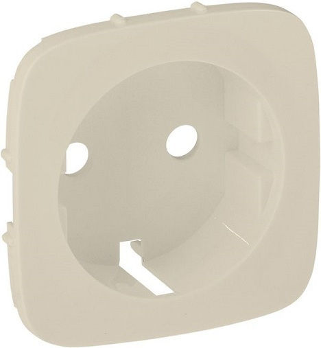 Legrand Valena Allure Power Socket Front Suko in Beige Color 755206