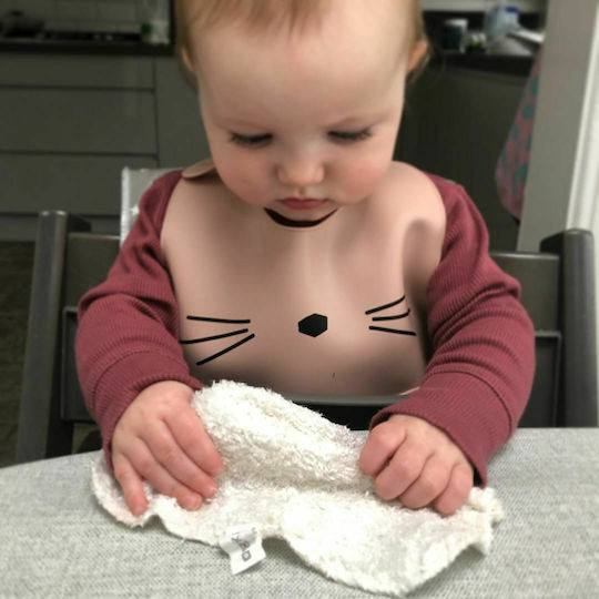 Mama Designs Bamboo Рамени Подложки от Муселин Бял 15x20см. 10бр