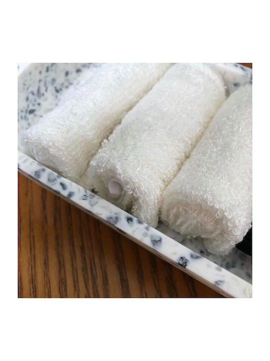Mama Designs Bamboo Muslin Shoulder Burp Cloths White 15x20cm. 10pcs