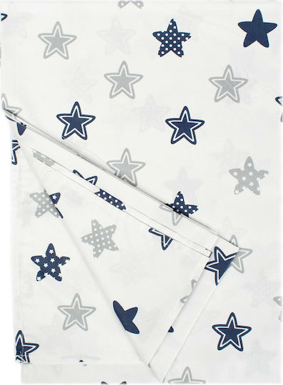 Dimcol Star Прегръщаща Пелена от Хасе Син 80x80см.