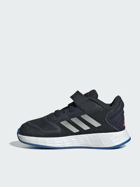 Duramo Duramo 10 EL I Kids Sports Shoes Running with Hoop & Loop Closure Legend Ink / Silver Metallic / Blue Rush