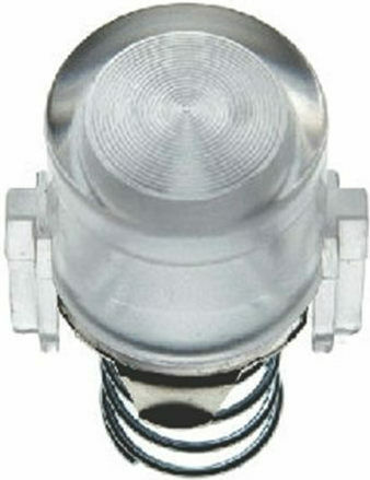 Hager 1930 Fațadă Comutator Buton în Culoare Transparent 122902
