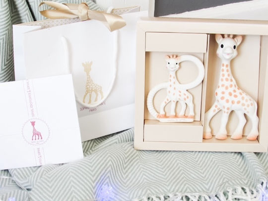 Sophie La Girafe Teething Ring from Rubber for 0 m+ 2 Pieces