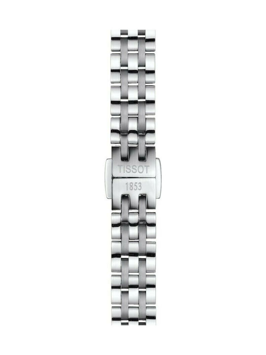 Carson Premium Γυναικείο Ρολόι 30mm Μπαταρίας με Ασημί Μεταλλικό Μπρασελέ