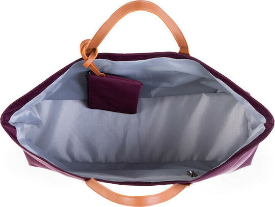 Childhome Shoulder/Hand Diaper Bag Family Red 55x18x40cm.