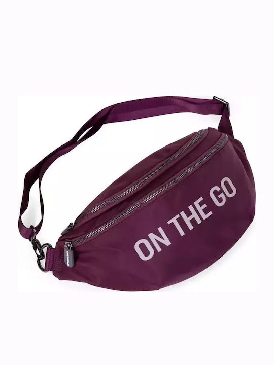 On the Go Waist Bag Purple