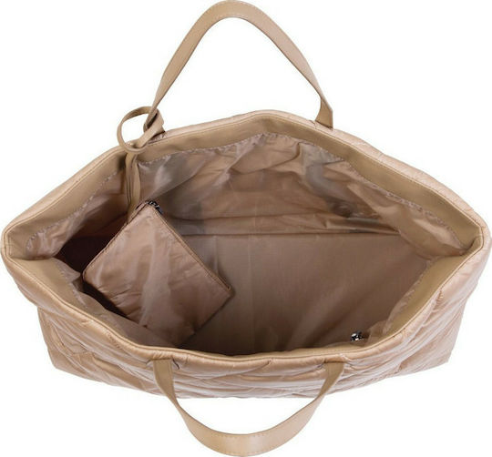 Childhome Τσάντα-Αλλαξιέρα Ώμου/Χειρός Family Beige 55x18x40εκ.