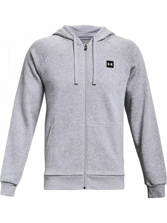 Rival Cardigan With Hood Light Gray