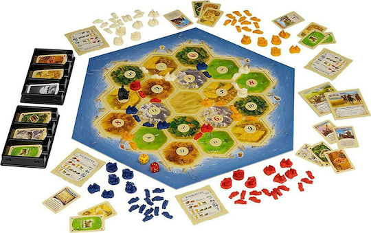 Board Game Οι Άποικοι Του Κατάν (2η Έκδοση) for 3-4 Players 10+ Years Old Kaissa