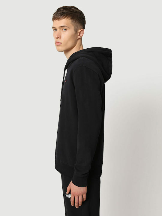 Balis Sweatshirt with Hood Black