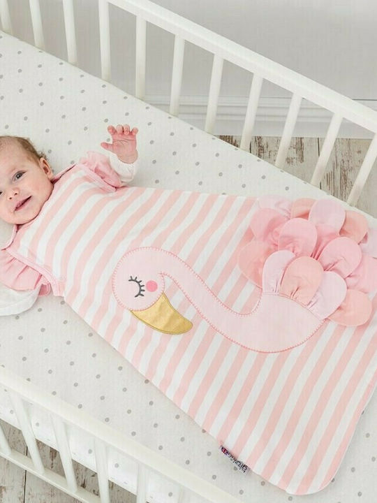 Bizzi Growin Зима Спален чувал Flora Flamingo 2.5 Тог Розов