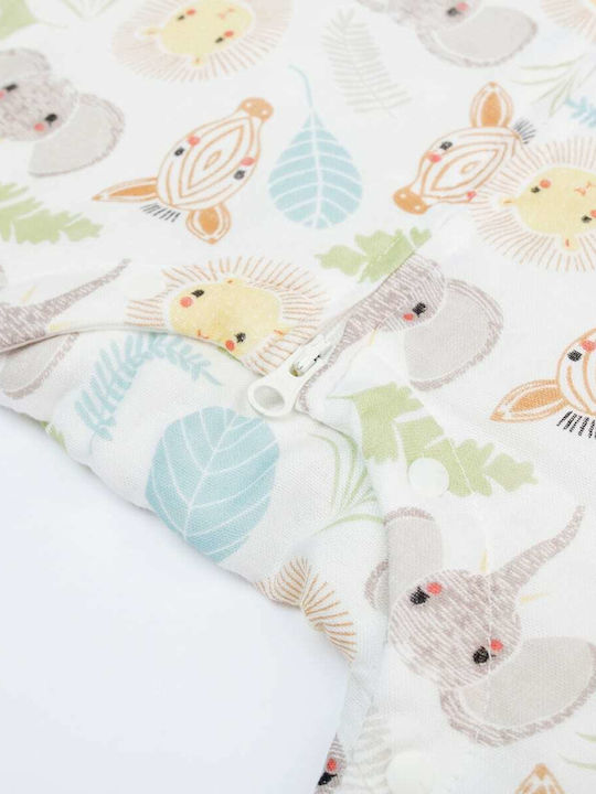 Lulujo Winter Sleeping Bag with Feet Deluxe 2.5 Tog Bay Leaf Mint