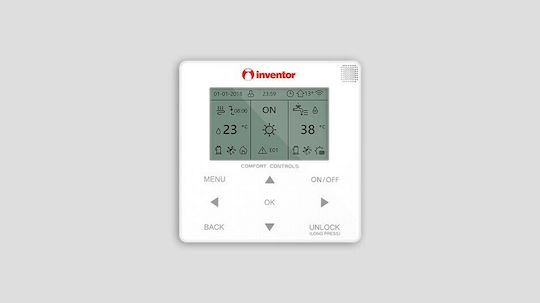 Inventor Matrix Αντλία Θερμότητας 6kW Μονοφασική 65°C Monoblock