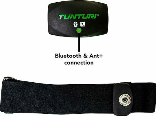 Tunturi 14TUSRU185 Curea pentru Ritmul Cardiac Pieptului 95cm în culoarea Negru