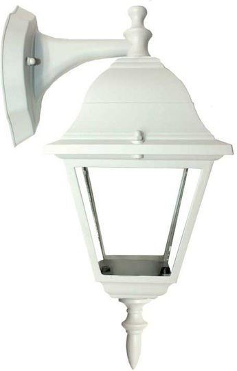 Aca Judi Wall-Mounted Outdoor Lantern E27 IP45 20.1x34.4εκ.