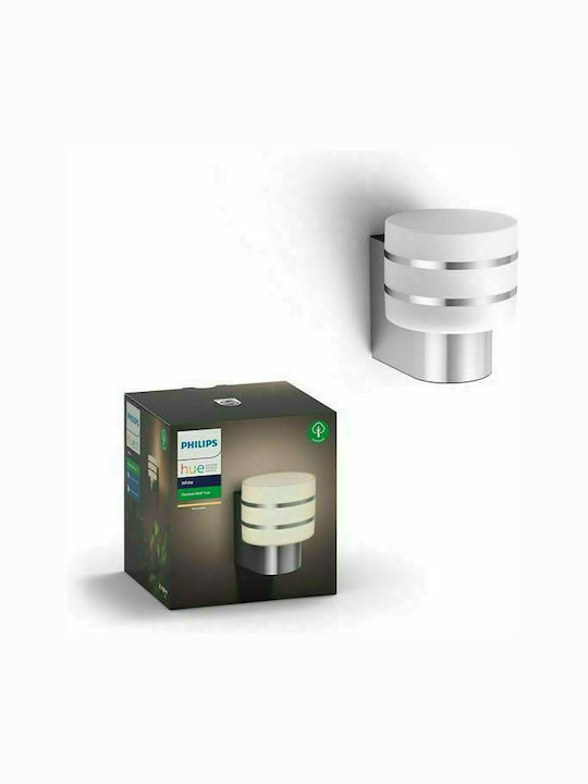 Philips Tuar Wall-Mounted Outdoor Ceiling Light E27 IP44 18.5x15x17.9εκ.