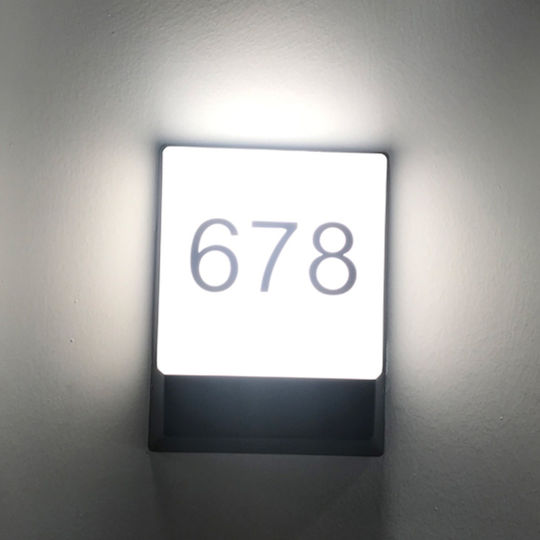 Sun Light Επιτοίχια Εξωτερική Πλαφονιέρα LED IP65 12.5W 16.1x21.1εκ.