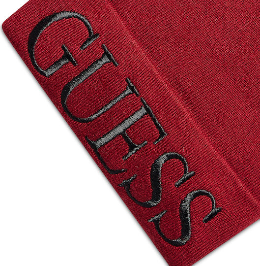 Beanie Beanie Knitted in Red color