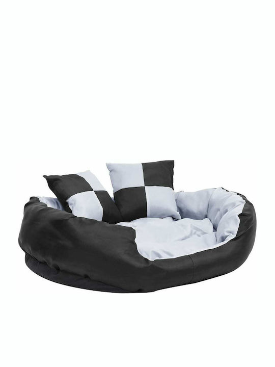 vidaXL Sofa Dog Bed Black 85x70cm. 171208