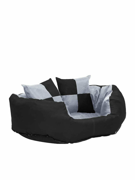 vidaXL Sofa Dog Bed Black 65x50cm. 171207