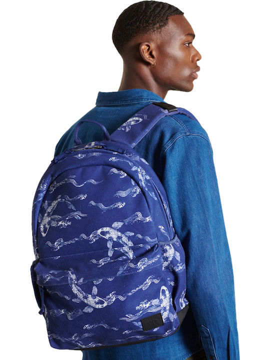 Superdry Printed Montana 21lt Albastru Marin