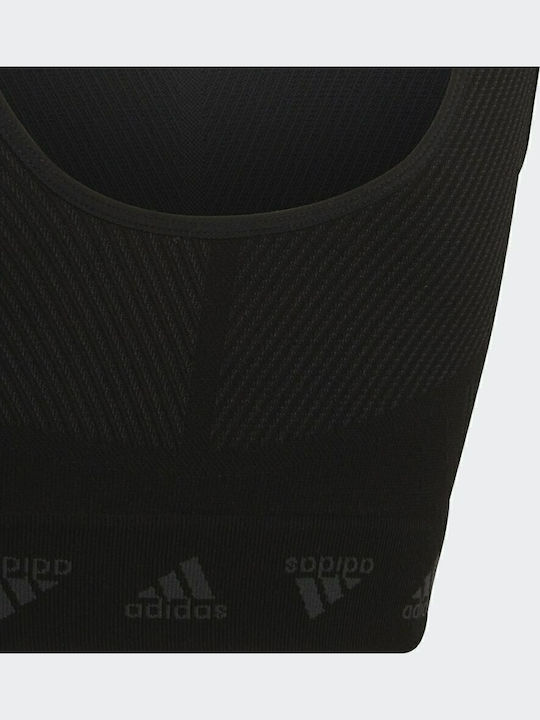 adidas Aeroknit Kids' Bralette Black