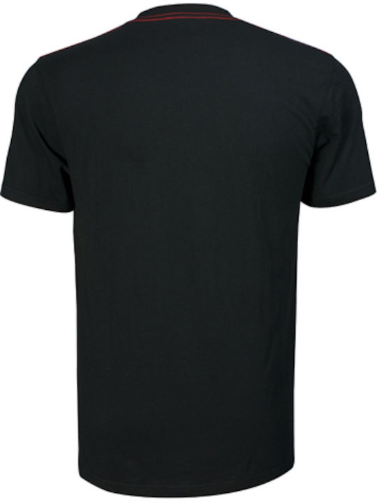 Two Tone Αθλητικό T-shirt Μαύρο