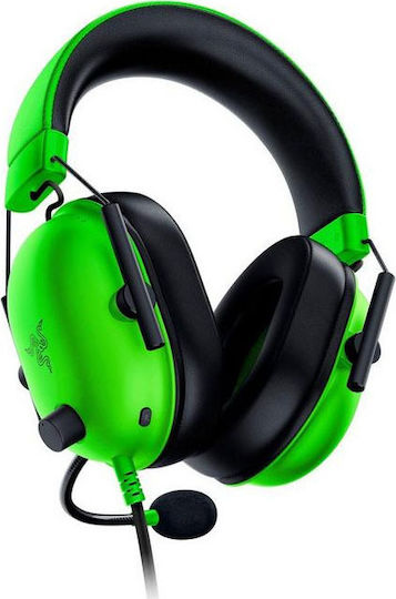 Razer BlackShark V2 X Over Ear Гейминг Слушалки с 3,5 мм Свързаност Зелени за Nintendo Switch / Nintendo Switch 2 / PC / PS4 / PS5 / XBOX