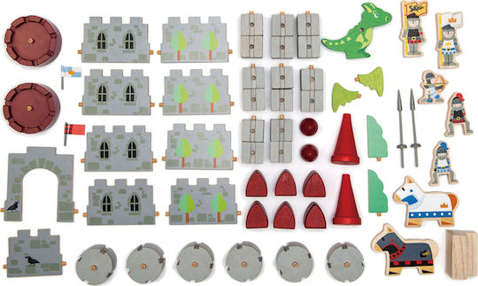 Tender Leaf Toys Castle with Dragon for 3+ Years