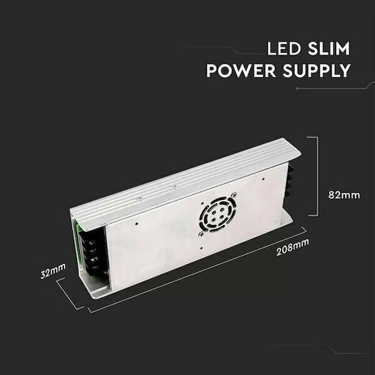 V-TAC Dimmable LED Power Supply IP20 Power 350W with Output Voltage 24V