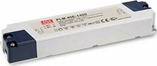 Mean Well Τροφοδοτικό LED IP30 Ισχύος 40W με Τάση Εξόδου 38V 2τμχ