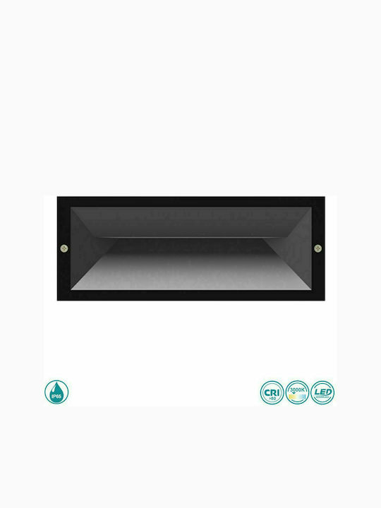 Sun Light Wall-Mounted Outdoor Ceiling Light LED IP65 12.5W 9.8x25εκ.