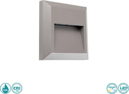 Spot Light Wasserdichte Deckenleuchte LED 1.5W 4000K 12.5x12.5x12.5cm Spot Light Wasserdichte Deckenleuchte LED 1.5W 4000K 12.5x12.5x12.5cm
