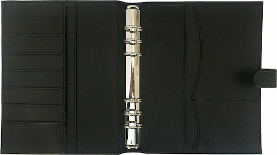Contax Daily Organizer Black Leather 15x21cm