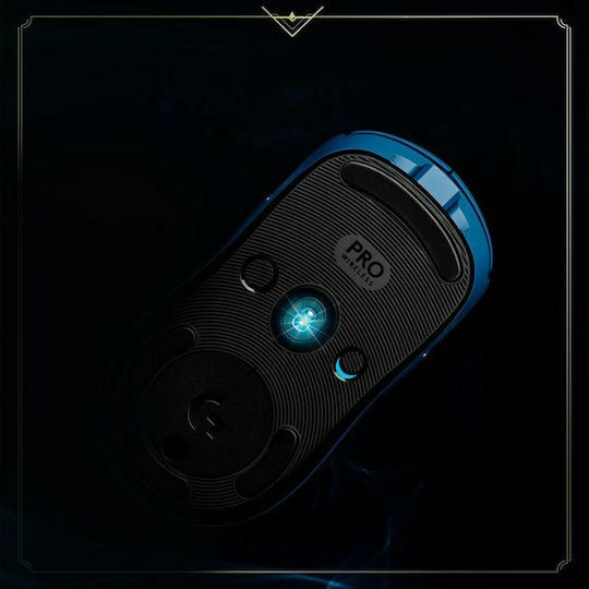 G Pro Wireless League Of Legends Edition Безжична RGB Геймърска Мишка 25600 DPI Син