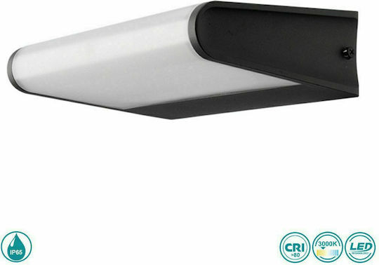 Sun Light Επιτοίχια Εξωτερική Πλαφονιέρα LED IP65 13W 20x5.2εκ.