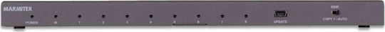 Marmitek 618 UHD 2.0 4K 60Hz | 1 in / 8 out HDMI Splitter