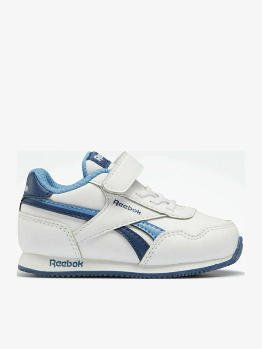 Royal Classic Kids Sneakers with Scratch Cloud White / Batik Blue / Essential Blue