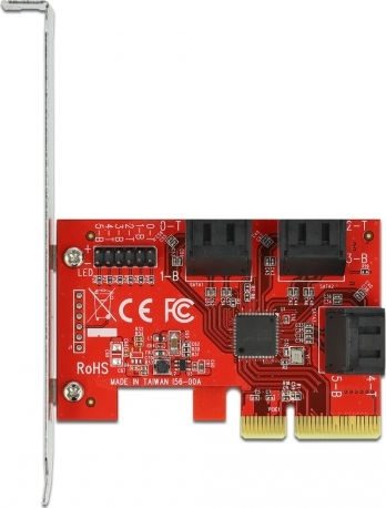 DeLock DeLock PCIe Karte mit 6 SATA Anschlüssen