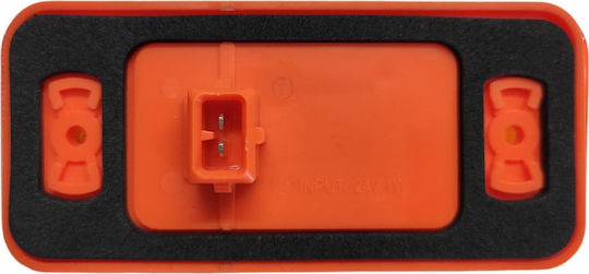 Mars Tech Truck Volume Lights 1pcs Side Volume Light for Volvo XF FL / Scania R / Iveco Stralis 24V - Orange M621277