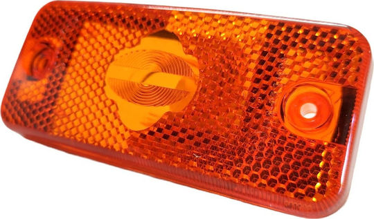 Mars Tech Truck Volume Lights 1pcs Side Volume Light for Volvo XF FL / Scania R / Iveco Stralis 24V - Orange M621277