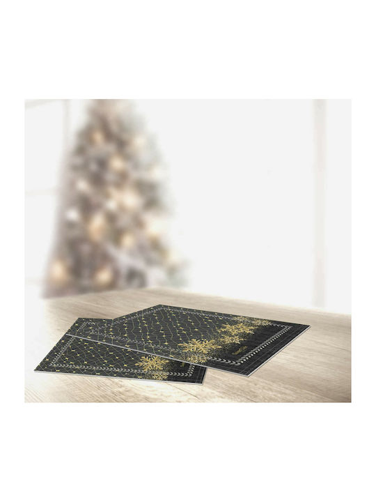 Saint Clair Christmas Placemats Plastic Gray L45xH33cm. 1719030221088