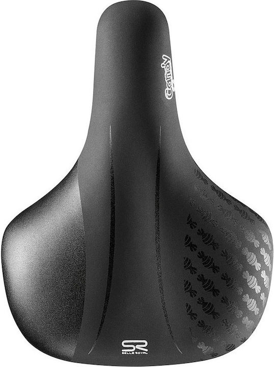 Selle Royal Candy Junior Fahrradsattel Schwarz mit Gel 230 x 172 mm