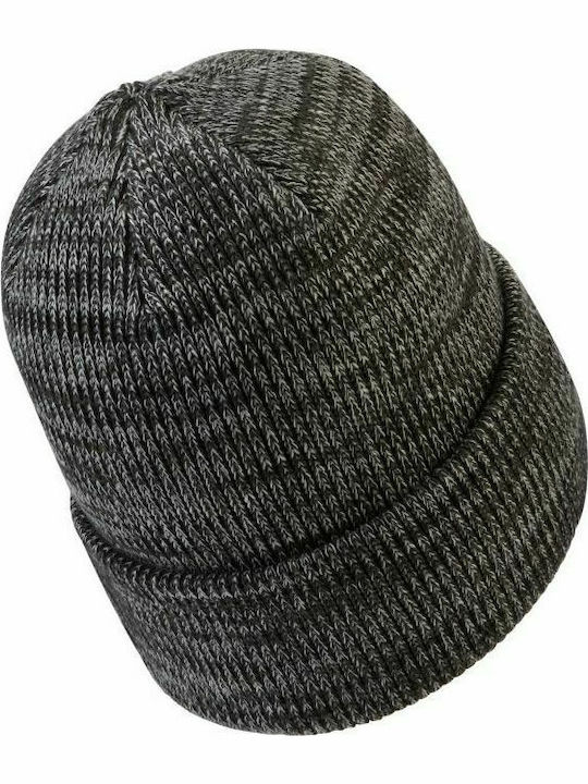 Nike Cuffed Futura Beanie Ανδρικός Σκούφος με Rib Πλέξη σε Γκρι χρώμα