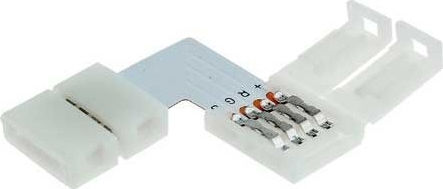 Optonica Γωνιακό Connector για Ταινίες LED RGB AC6621