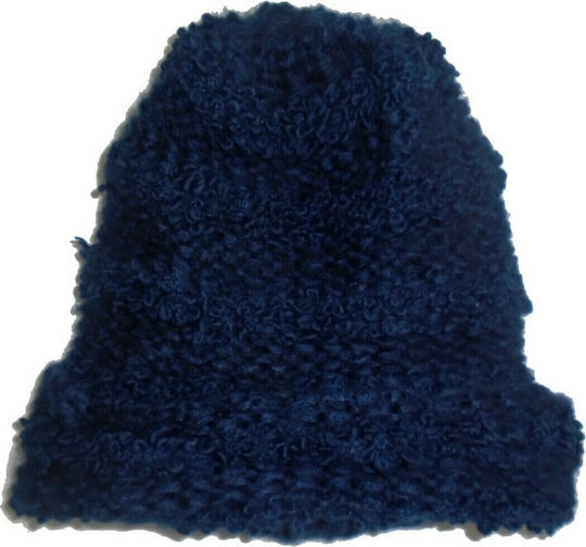 Beanie Unisex Fleece Σκούφος σε Navy Μπλε χρώμα
