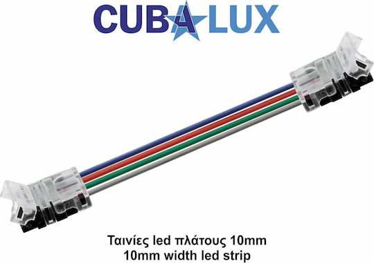 Cubalux Connector for LED Strips Intermediate RGB LED Strip of Width 10mm 13-0456